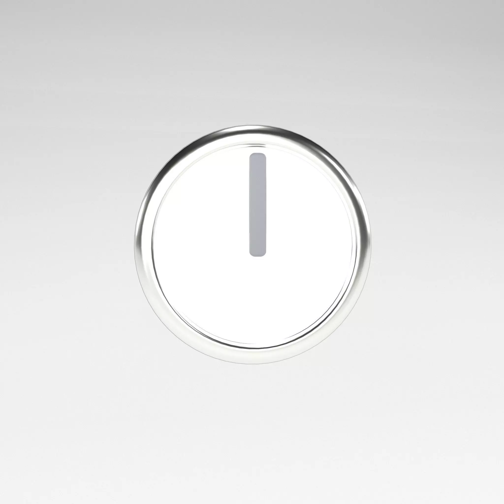 Twelve O Clock Low-poly 3D model_0