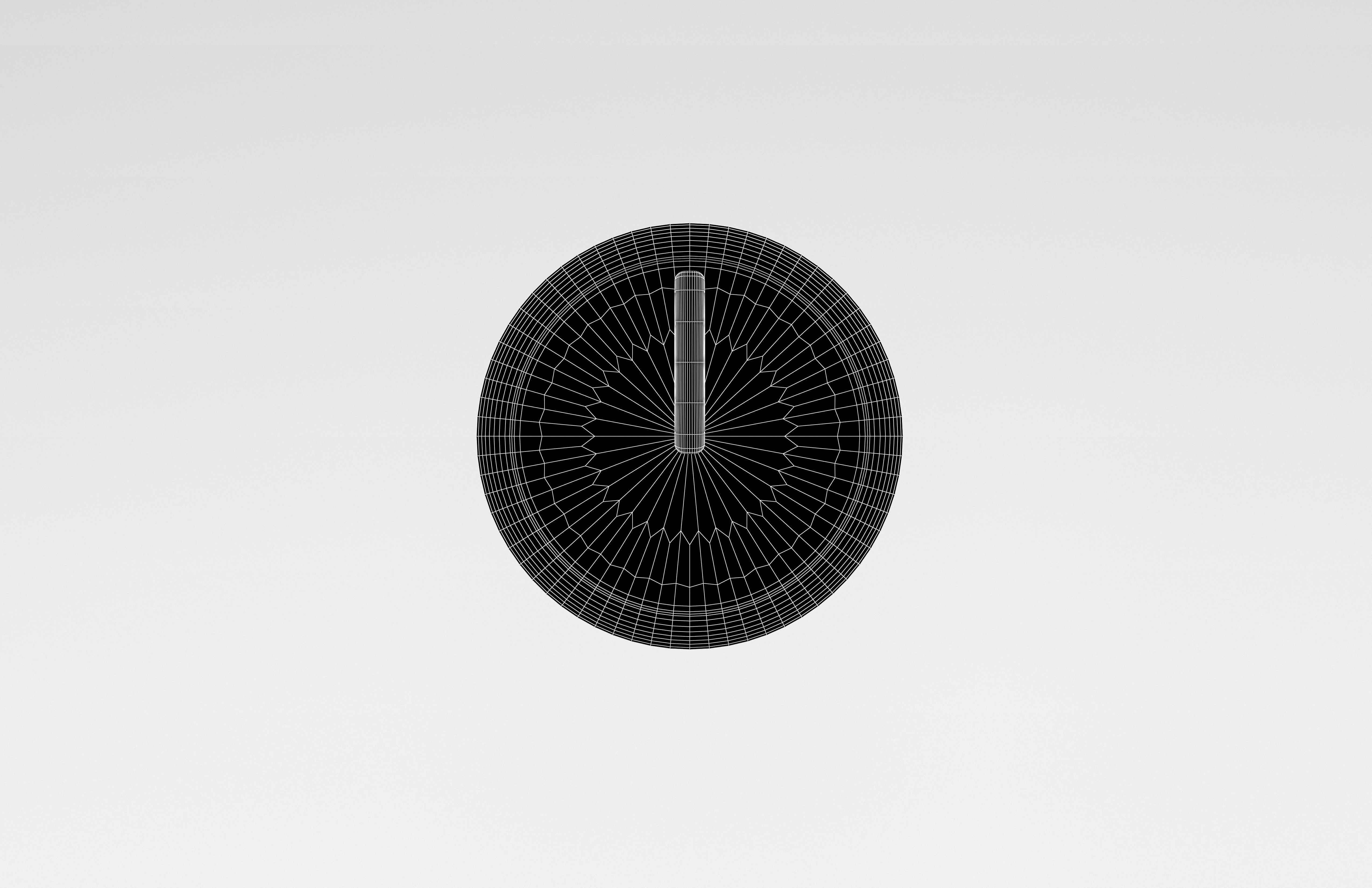 Twelve O Clock Low-poly 3D model_5