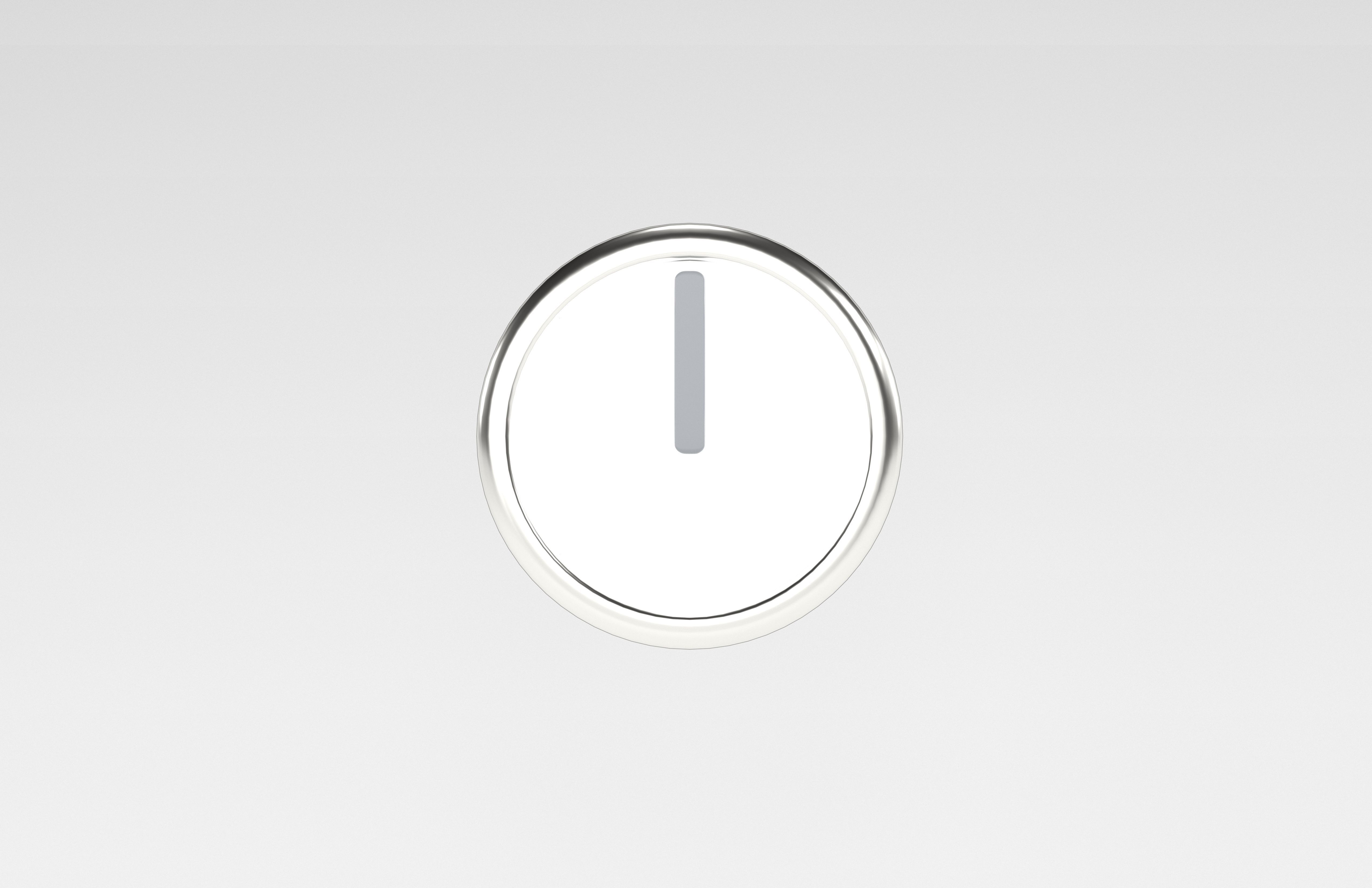 Twelve O Clock Low-poly 3D model_1