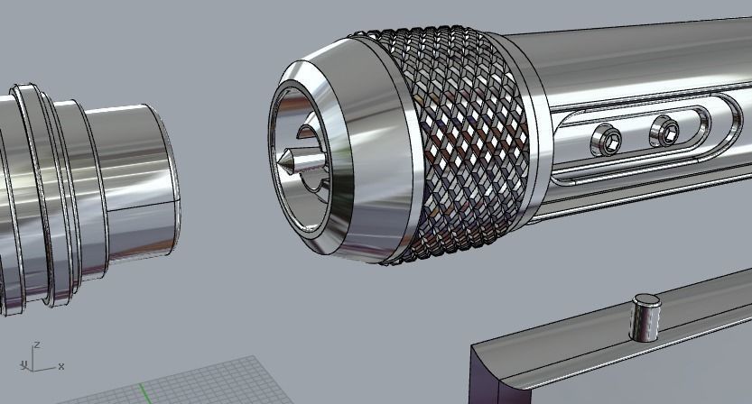 Lando Calrissian SE14R Blaster 3D print model_6