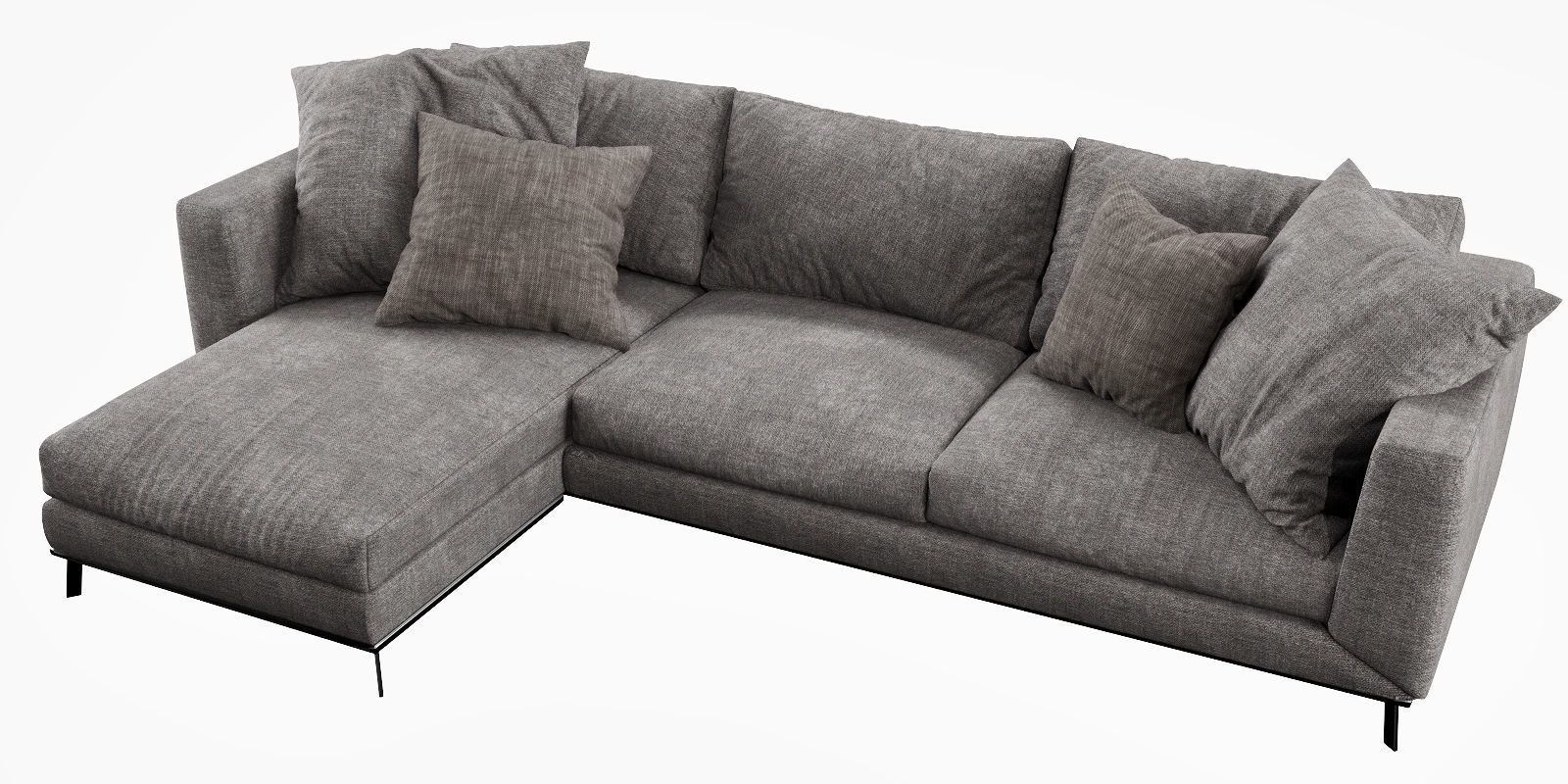 Boconcept Fargo Chaise Lounge 3D model_9