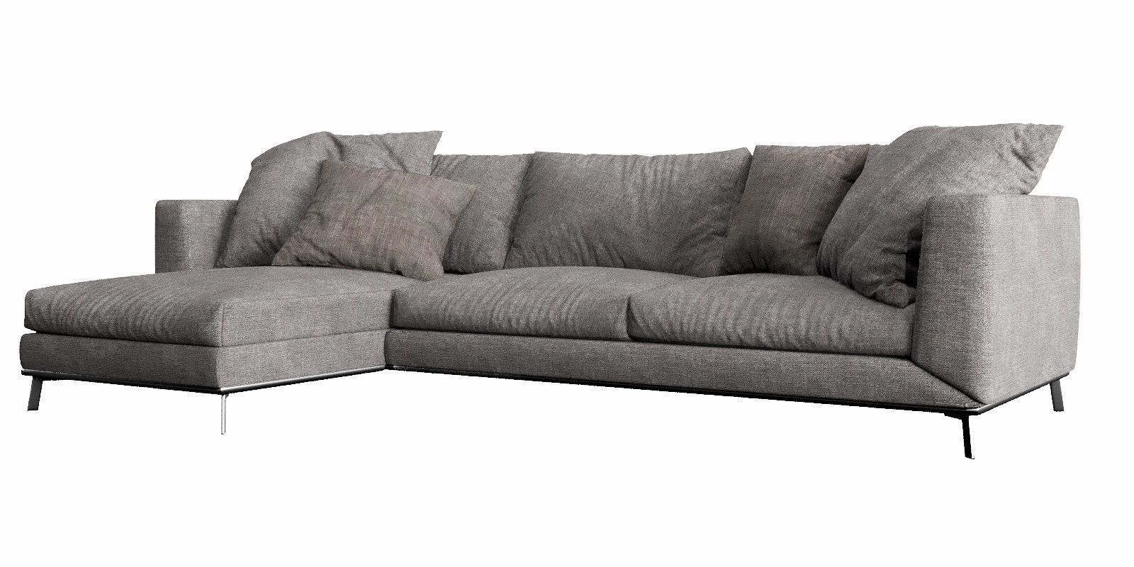 Boconcept Fargo Chaise Lounge 3D model_7