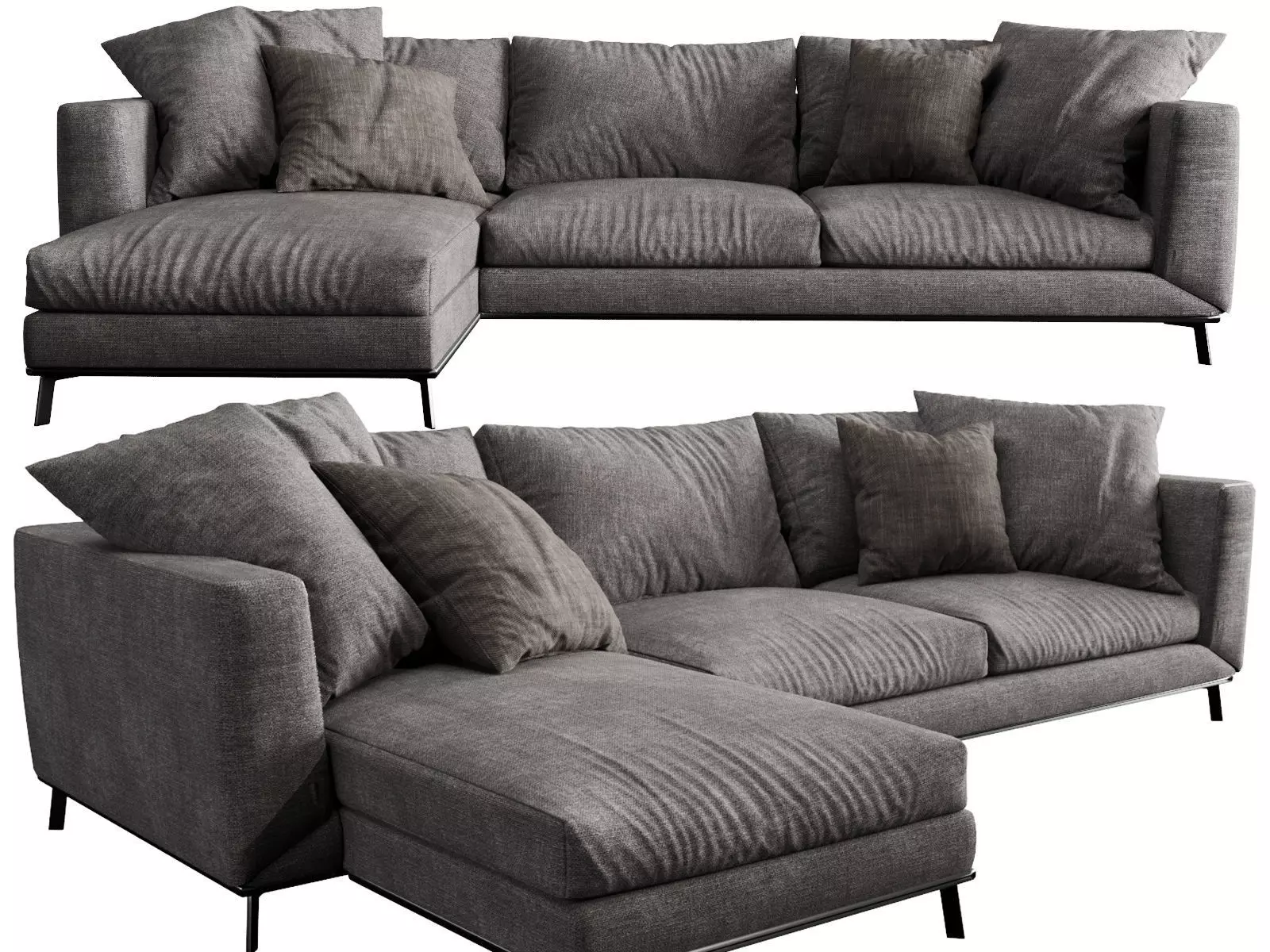 Boconcept Fargo Chaise Lounge 3D model_0