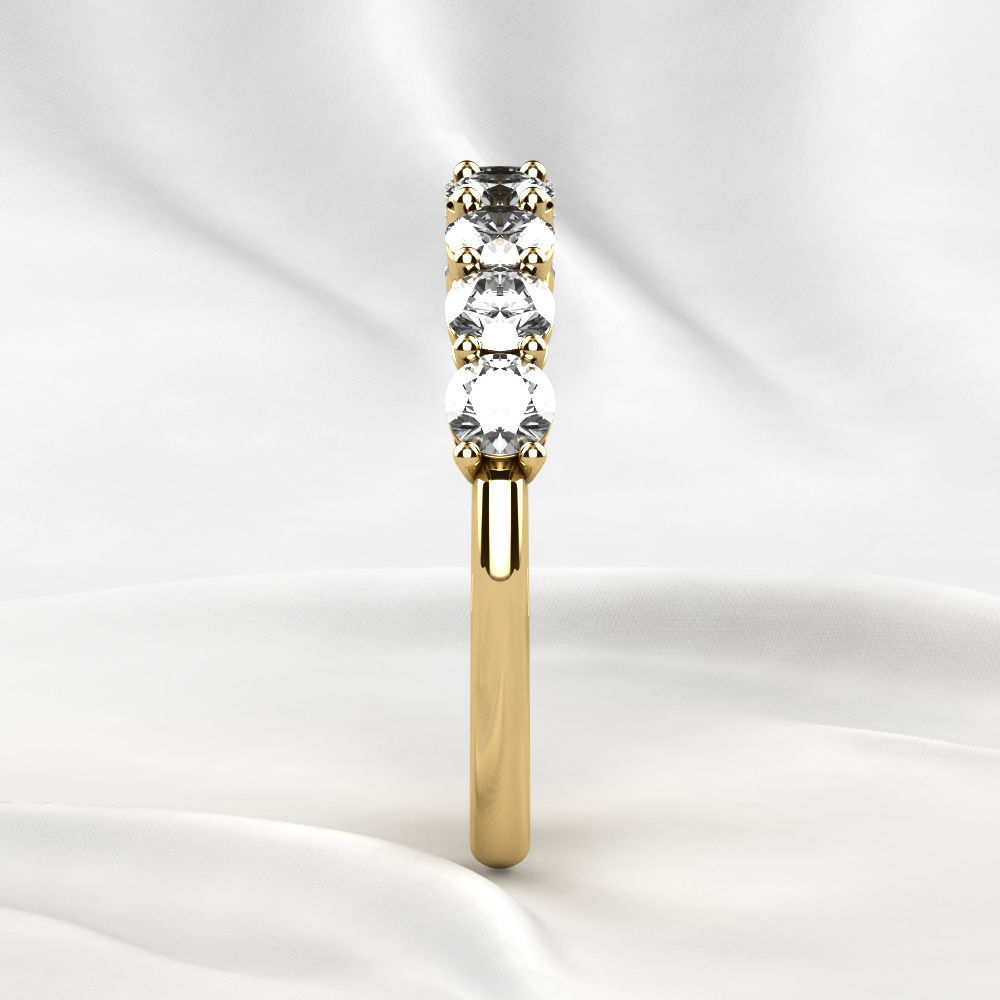 Seven Gems Gold Ring 3D print model_18