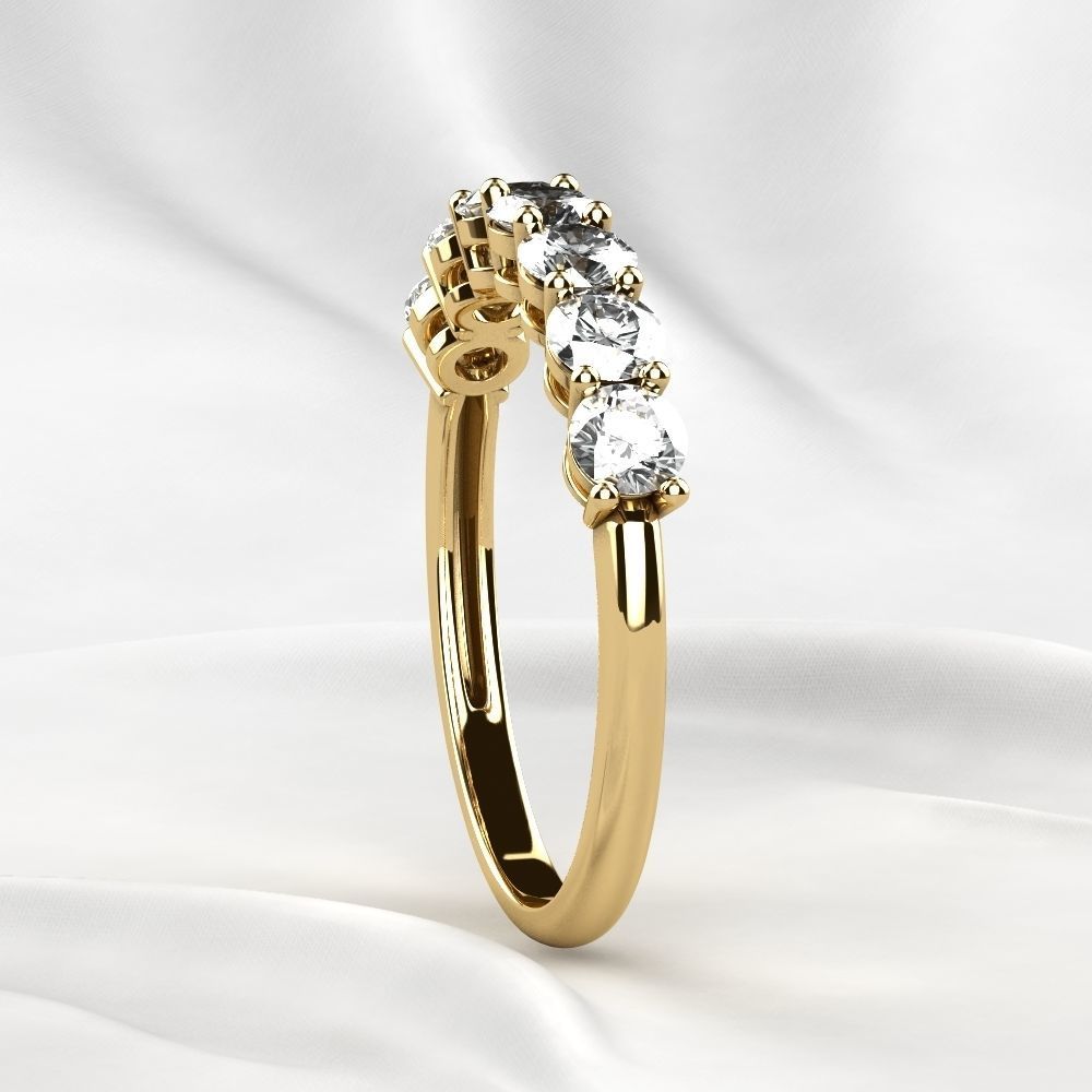 Seven Gems Gold Ring 3D print model_17