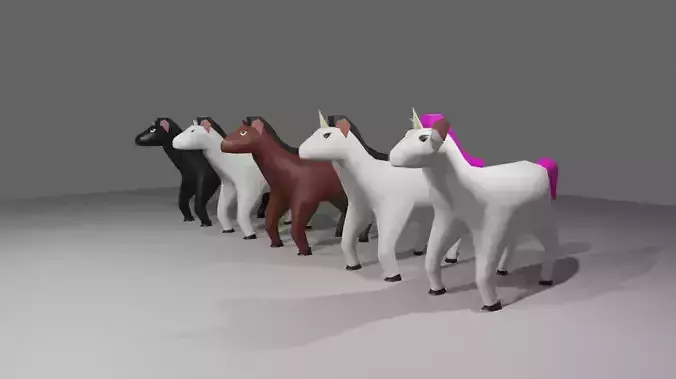 Horses and Unicorns - Cavalos e Unicornios