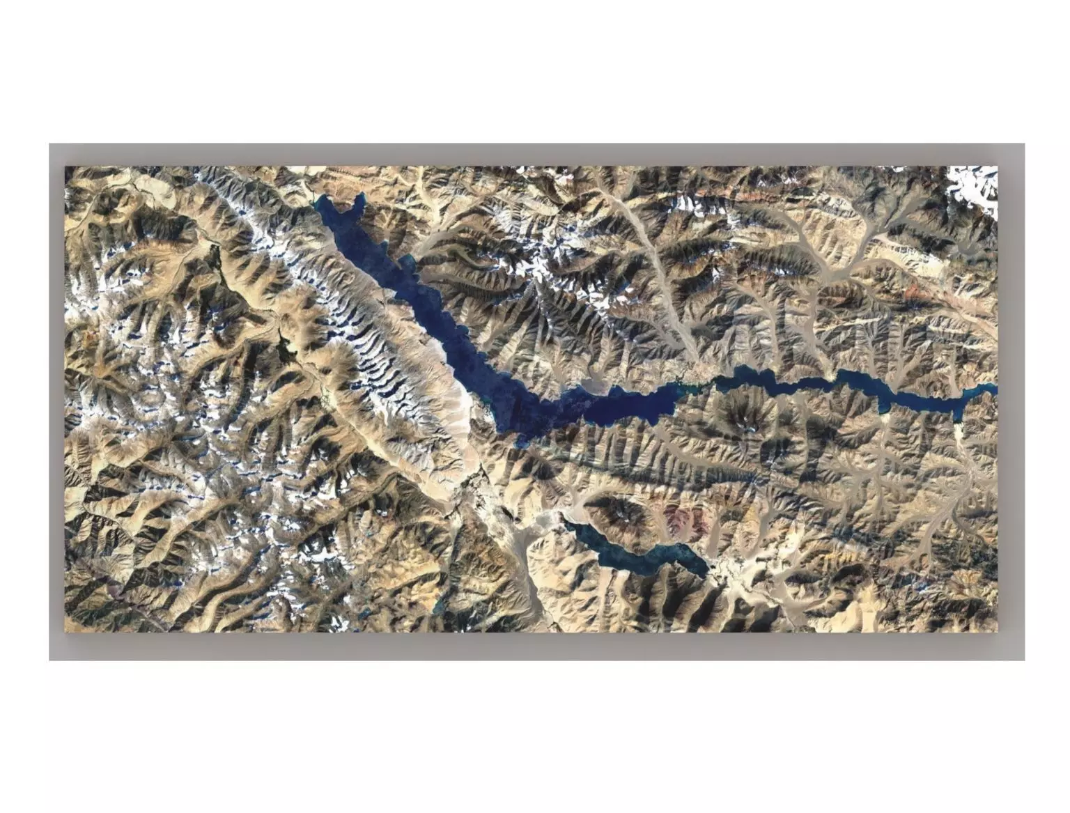 Mountain landscape 3D model