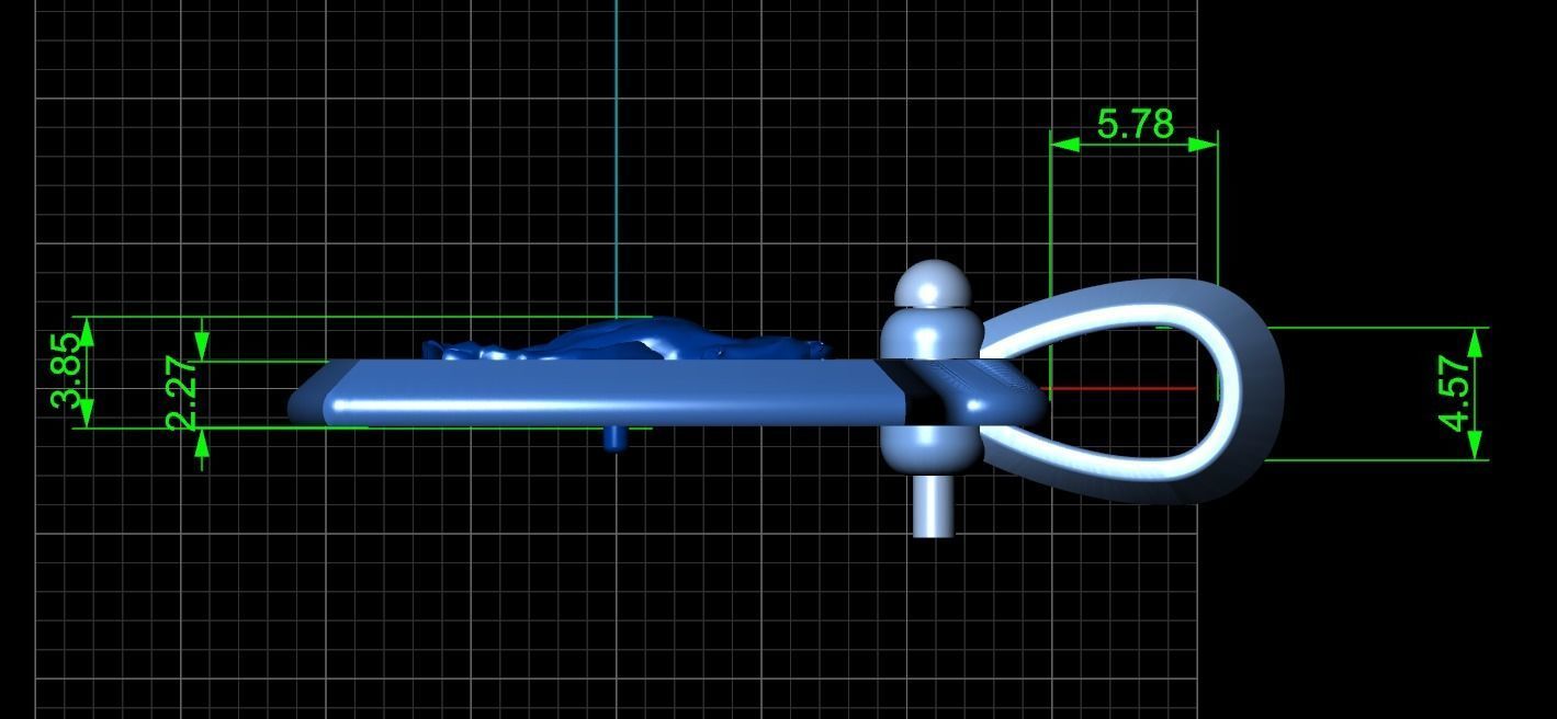 David Yurman Horse  Amulet 3D print model_5