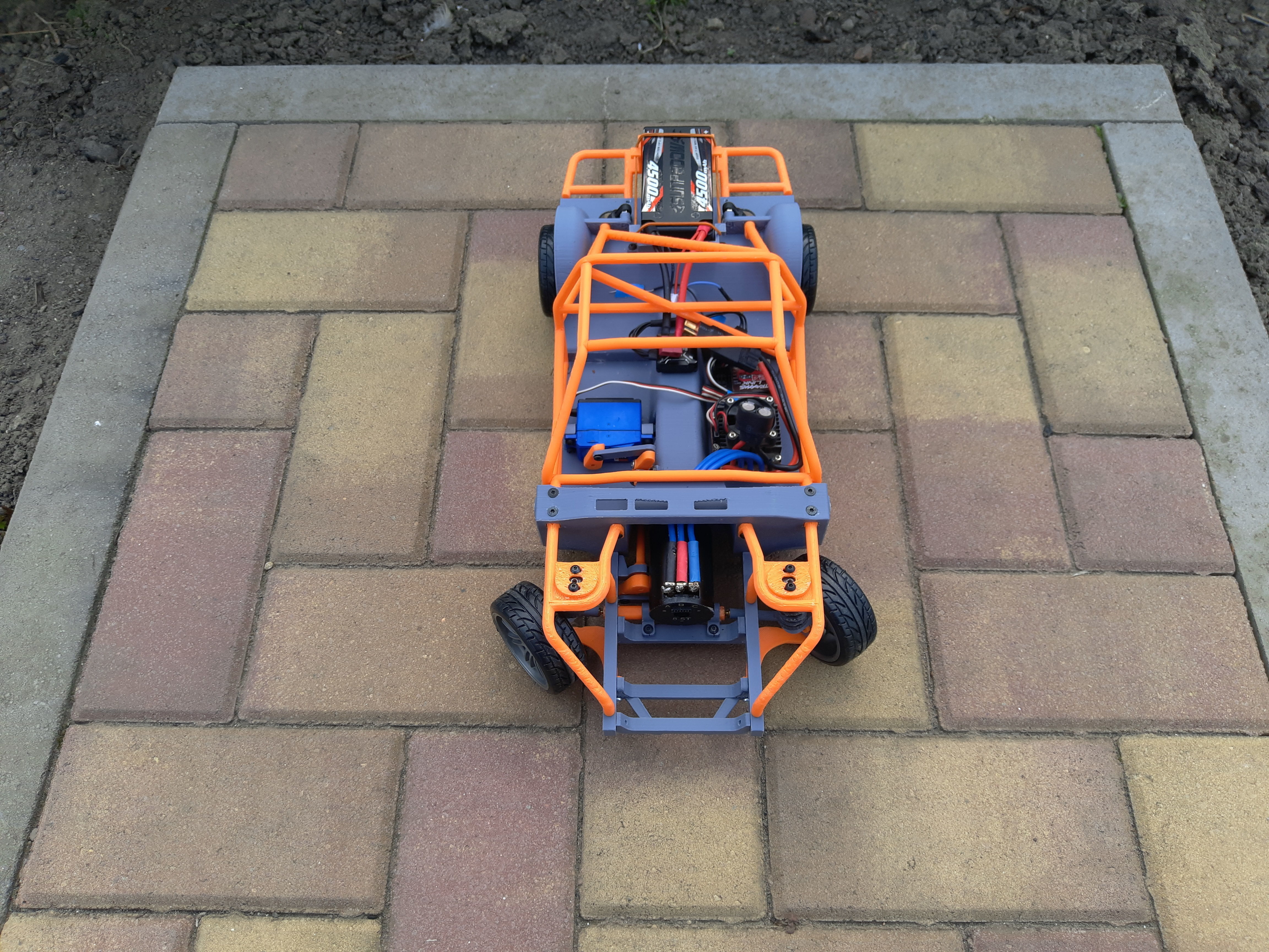 1-10 RC Drift Chassis 3D print model_5