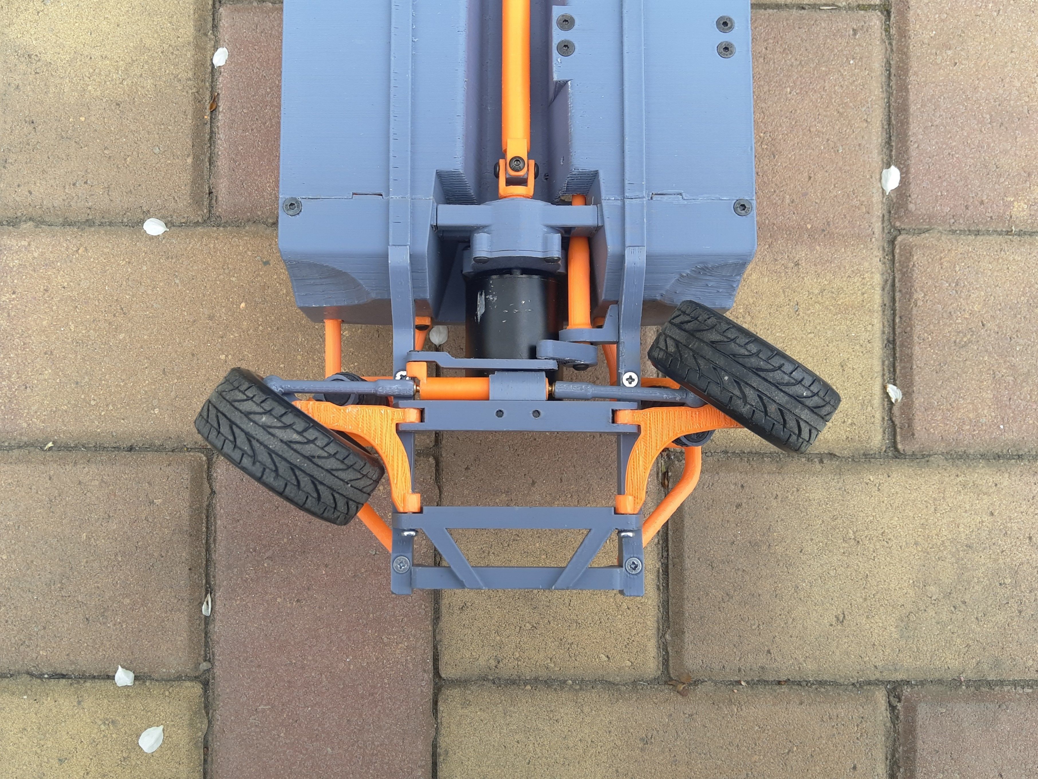 1-10 RC Drift Chassis 3D print model_6