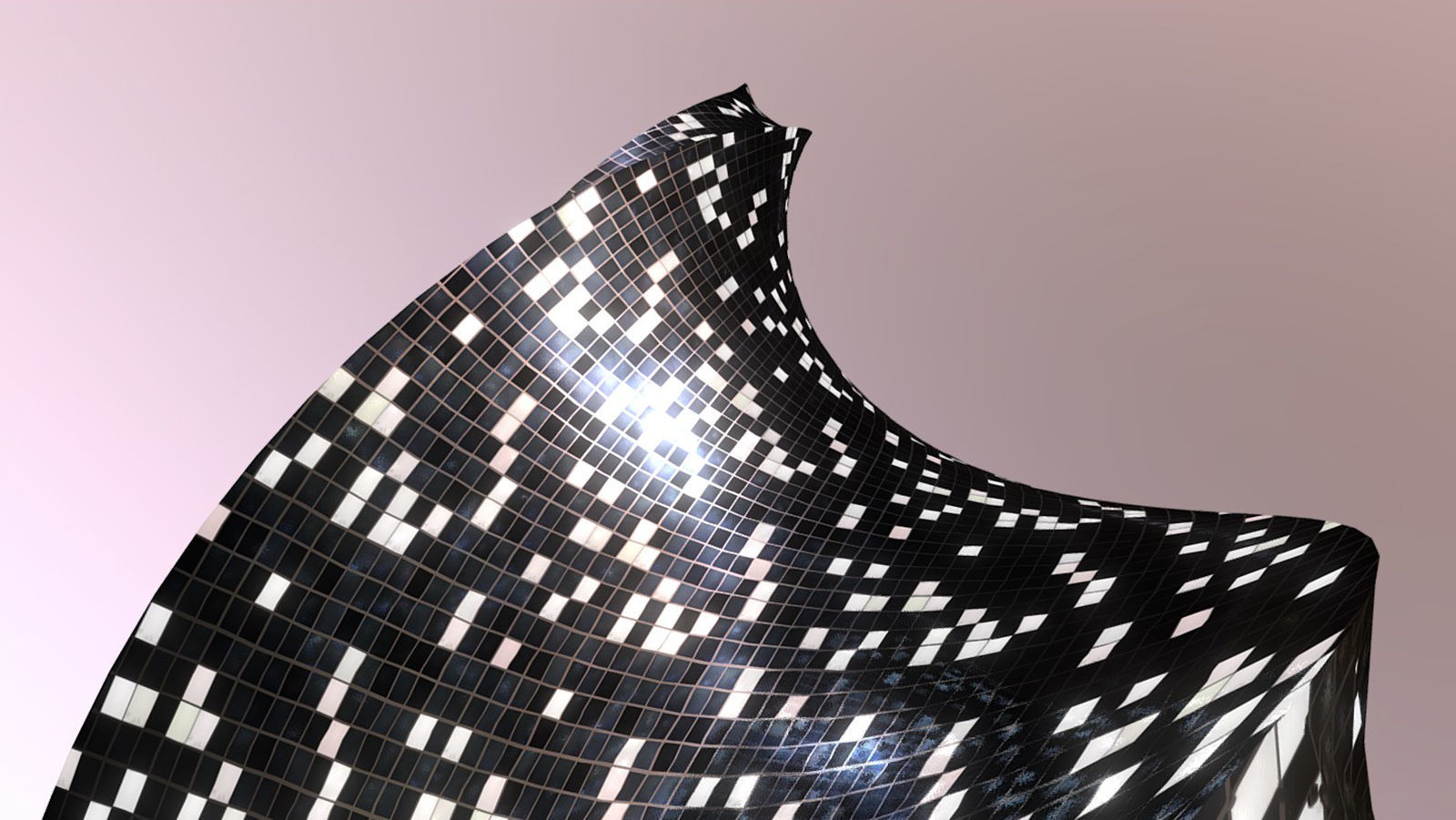 Futuristic Skyscraper 3D model_3