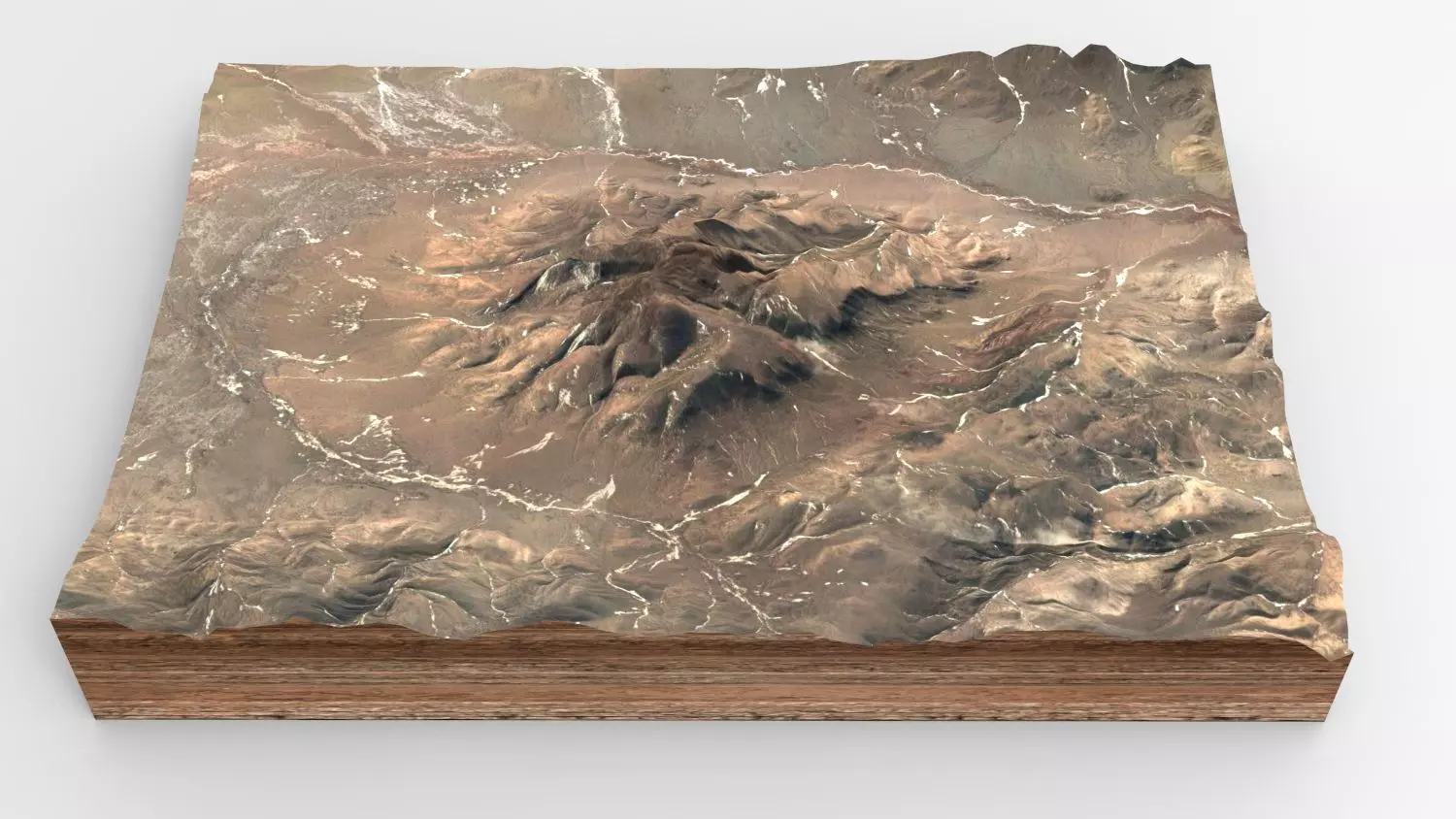 Mountain landscape 3D model