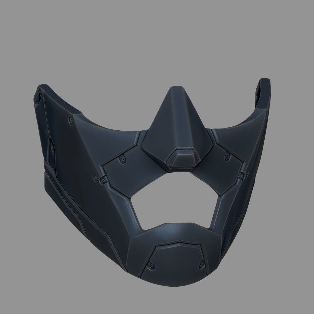 Ruiner Armor Mask 3d Print 3D print model_5
