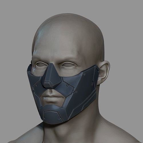 Ruiner Armor Mask 3d Print 3D print model