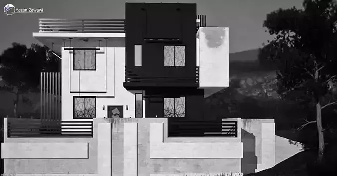 Residential modern house design in pakistan youtube