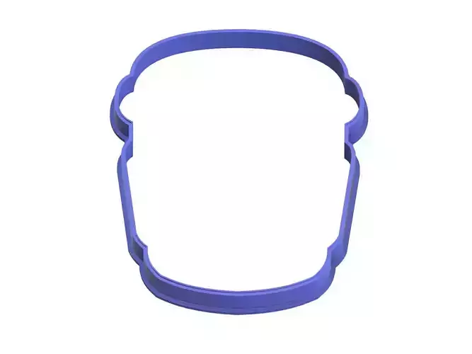 0039 Coffee cup cookie cutter