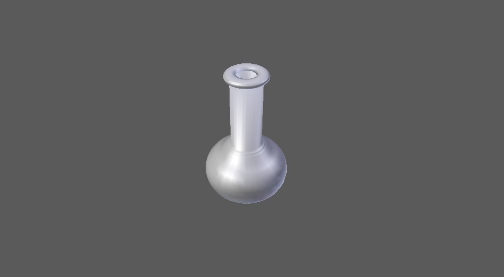 Volumetric flask Free 3D model_2