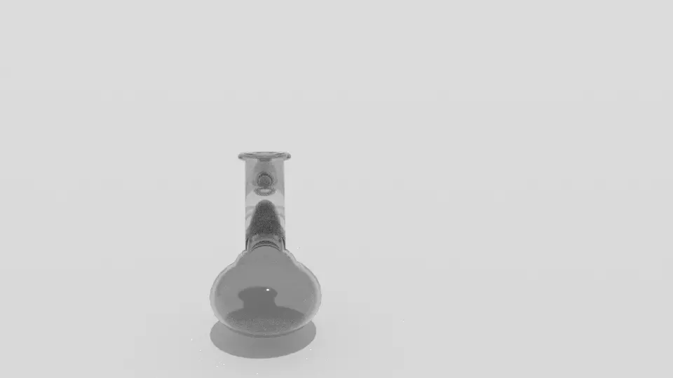 Volumetric flask Free 3D model_0