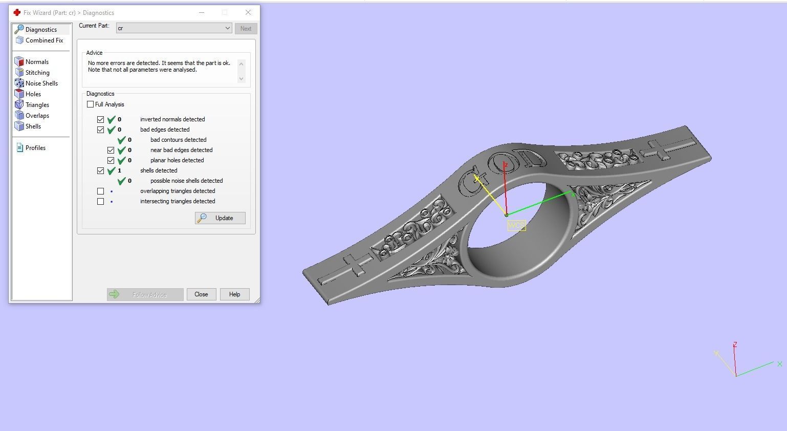Page-holding ring 3D print model_6