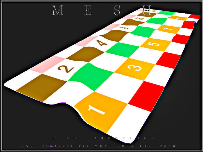 Cloth mesh - all creations Low-poly 3D model_1