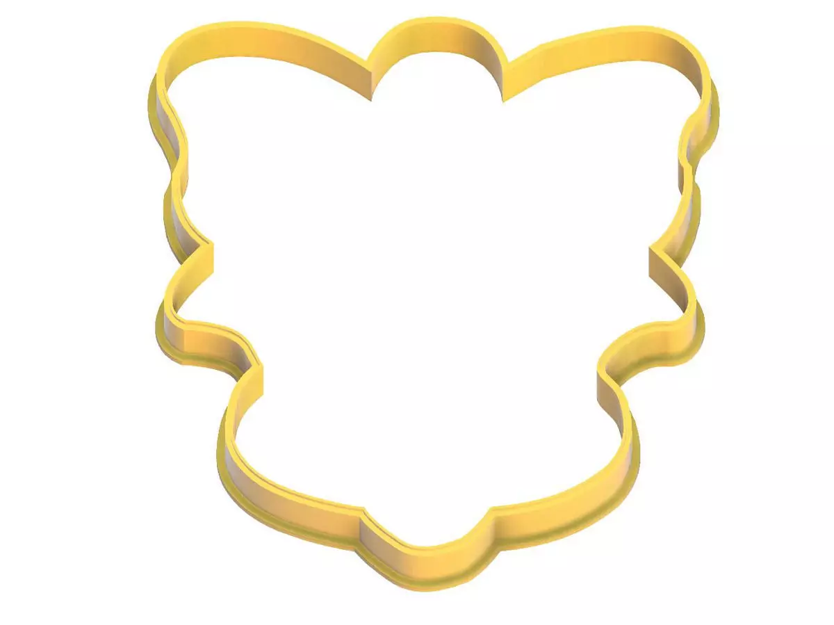 0044 Bell for the last call cookie cutter 3D print model_0