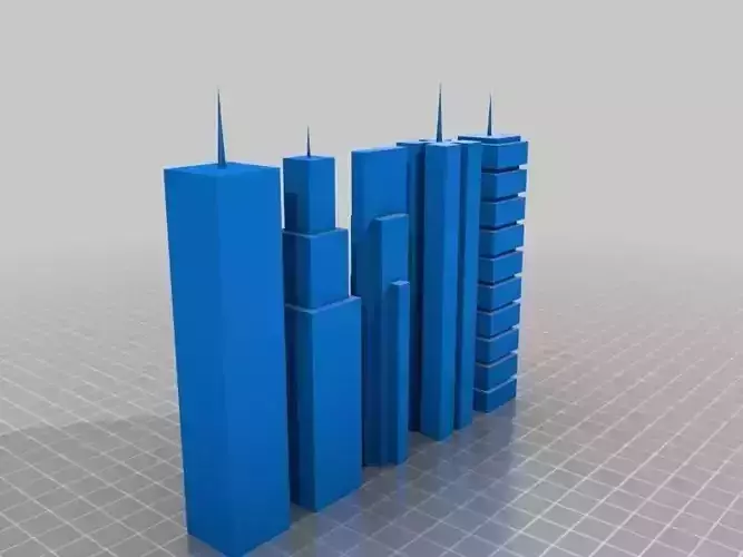 City Generator Free 3D print model