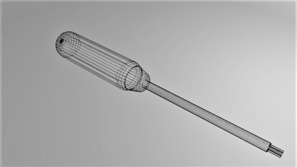 Screw Driver Clutch Tip 3D model_5