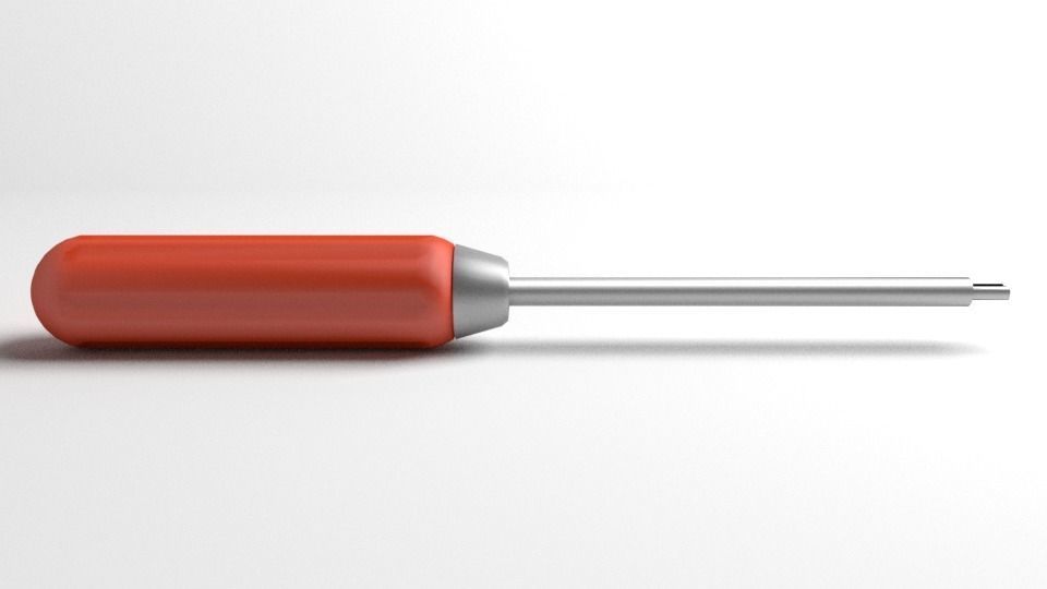 Screw Driver Clutch Tip 3D model_1