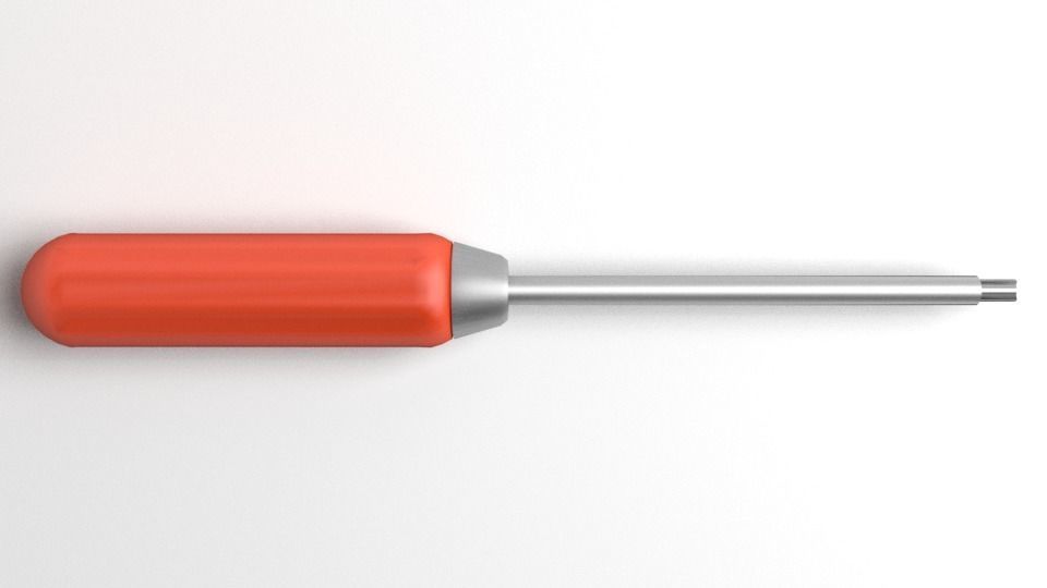Screw Driver Clutch Tip 3D model_2