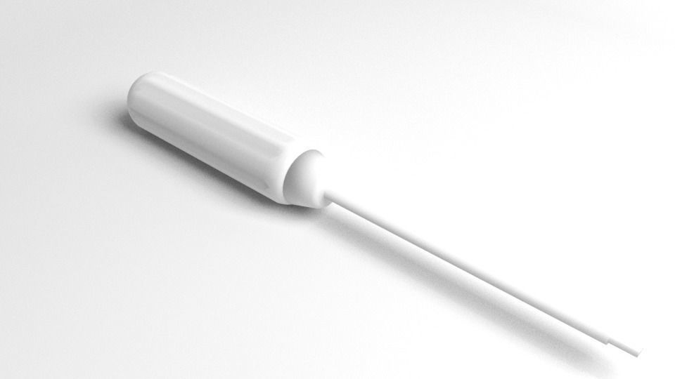 Screw Driver Clutch Tip 3D model_4