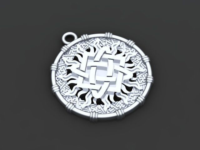 Amulet pendant Free 3D print model_1