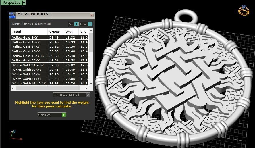 Amulet pendant Free 3D print model_2