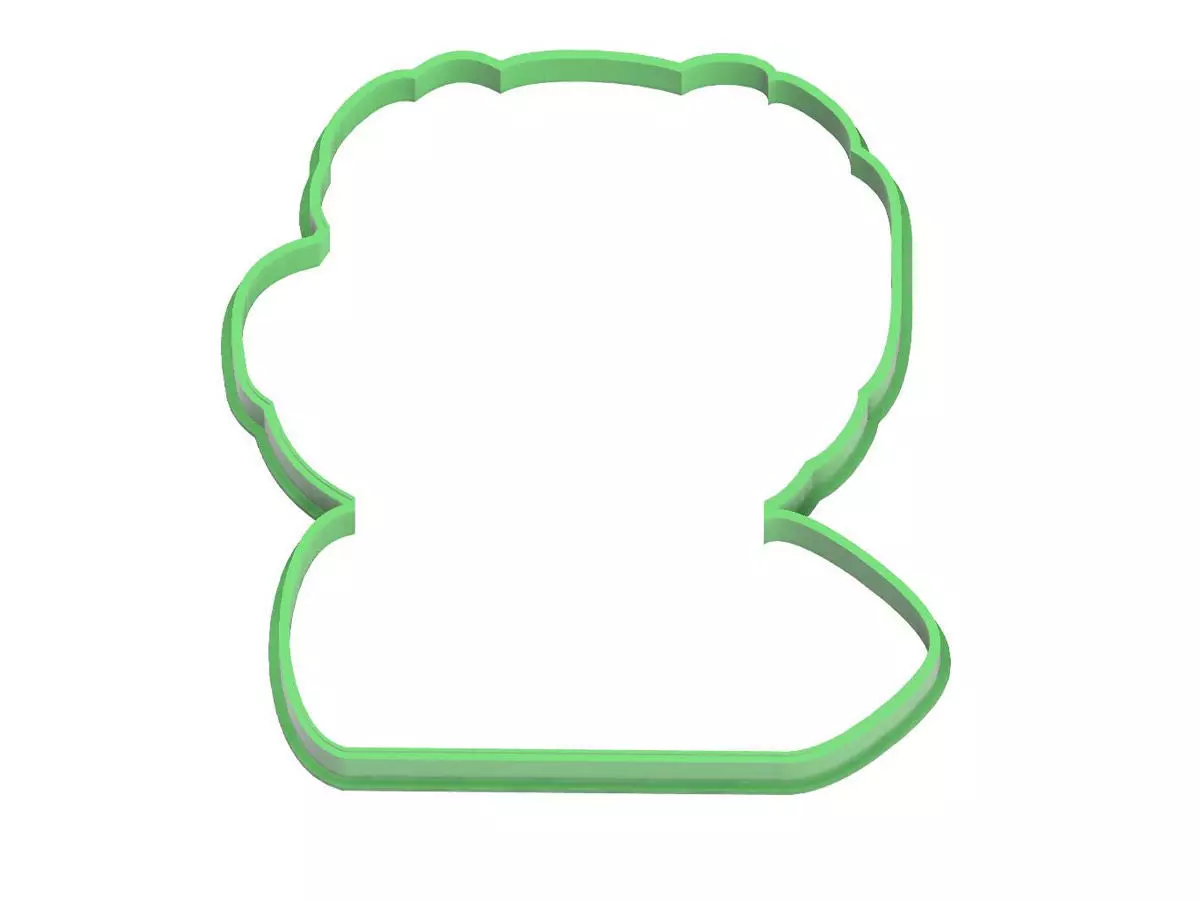 0048 Owl with a pencil cookie cutter 3D print model_0