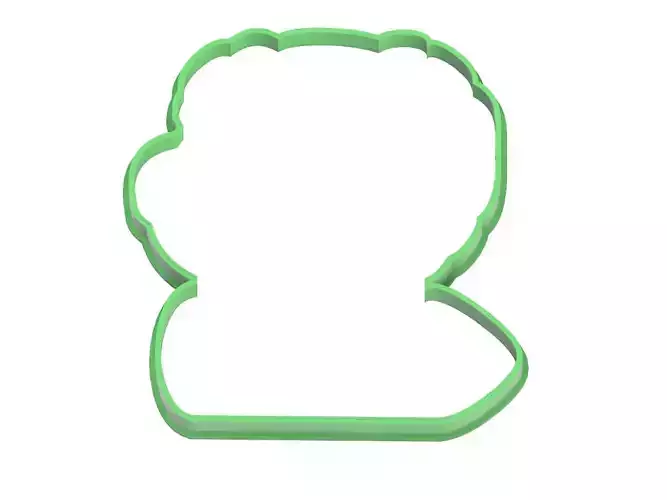 0048 Owl with a pencil cookie cutter