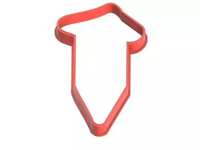 0049 Pencil in a hat cookie cutter