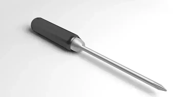 Screw Driver Cross Tip 3D model