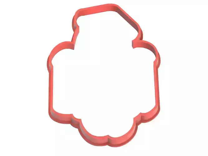0051  Teacher with book form cookie cutter