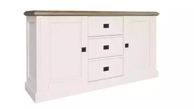 White cabinets