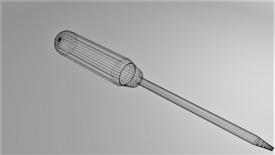 Screw Driver Slot Tip 3D model_5