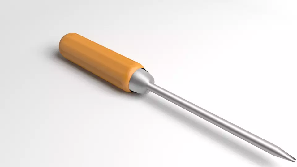 Screw Driver Slot Tip 3D model_0