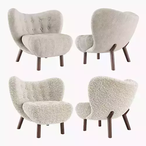 Little Petra chair 3D model
