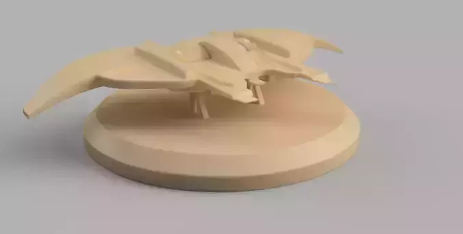 SpaceShip Miniature 3D print model