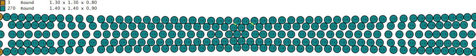 5 rows Diamonds Bangle 3D print model_5