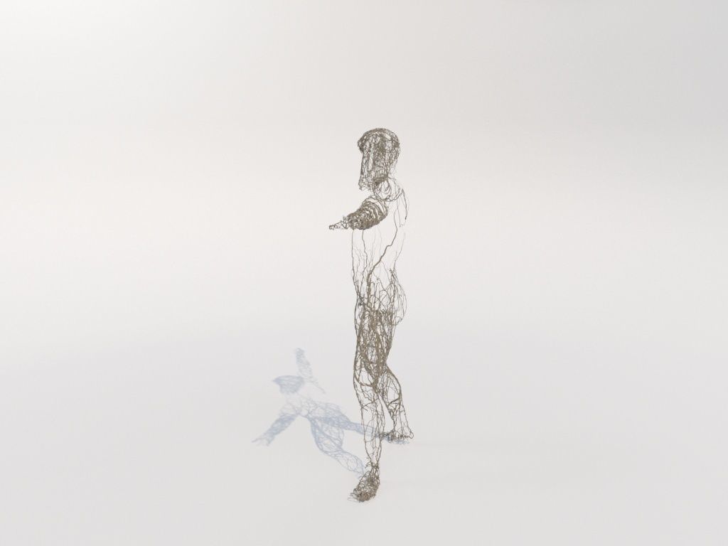 Ivy Statue of Zeus 3D model_5