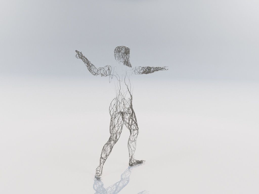 Ivy Statue of Zeus 3D model_11