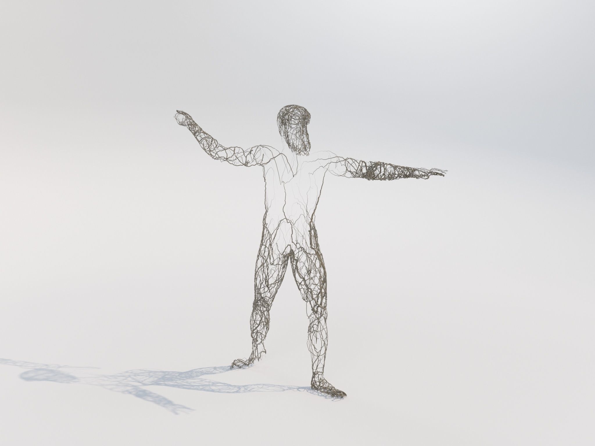 Ivy Statue of Zeus 3D model_15