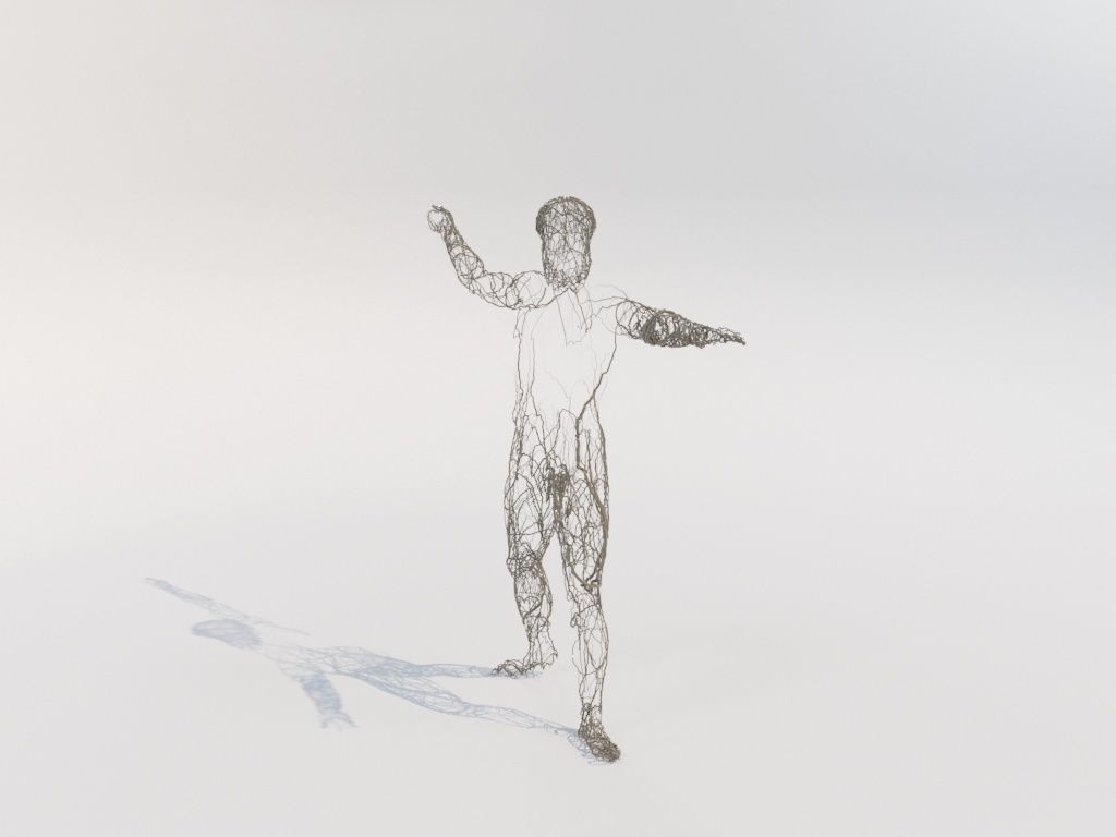 Ivy Statue of Zeus 3D model_14