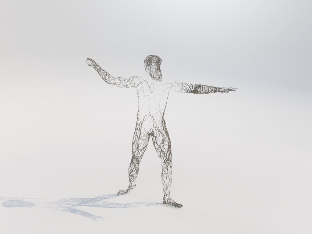 Ivy Statue of Zeus 3D model_13