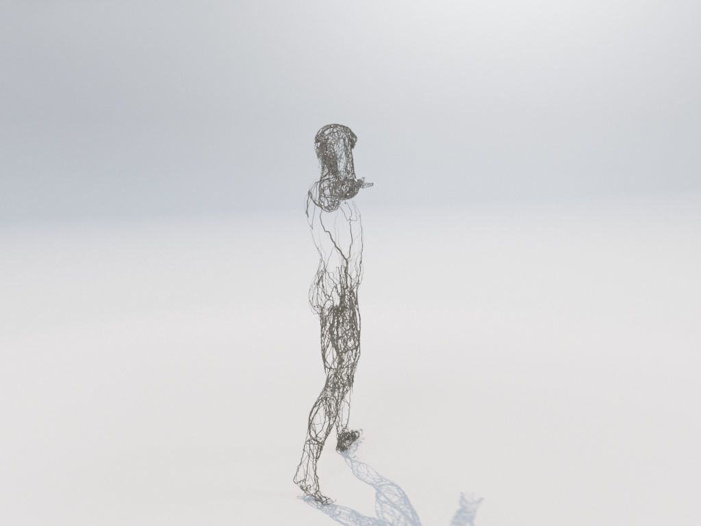 Ivy Statue of Zeus 3D model_10