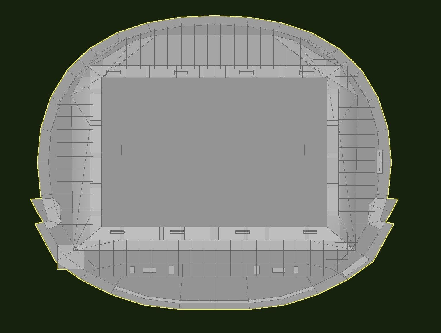 Langtree Park Low-poly 3D model_23
